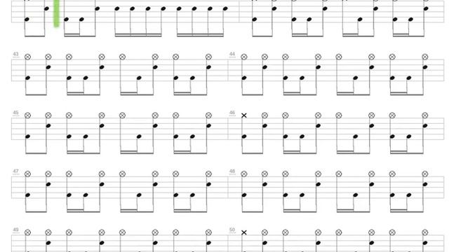 Dig up Her Bones + Misfits + Drum only + Drum tab смотреть онлайн