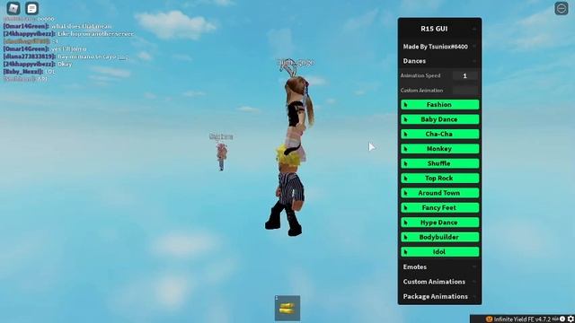 FREE ROBLOX ANIMATIONS AND EMOTES SCRIPT |ROBLOX| смотреть онлайн