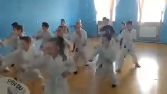 Звіт гуртка Карате-до за І півріччя, керівник Чернова Т.А. - ДЮК "Орля" смотреть онлайн