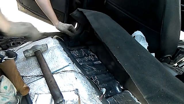 Шумоизоляция пола своими руками часть 2