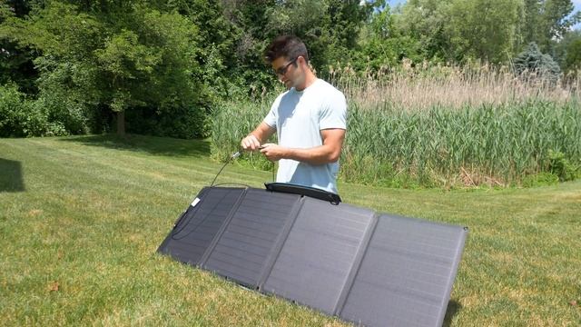 My First Sufficient Solar Panel - EcoFlow 110W Review