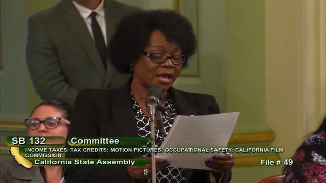 Asm. Tina McKinnor Calls for Greater Diversity in CA Film & Television смотреть онлайн