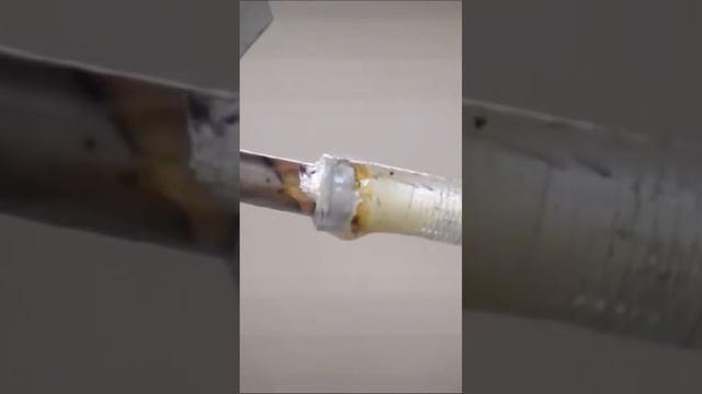 Пайка алюминия и меди с помощью флюса и припоя смотреть онлайн