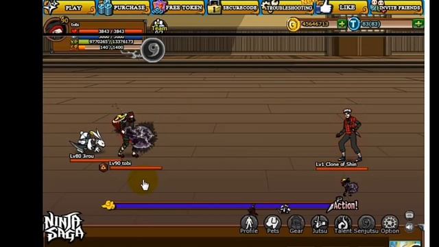 Ninja Saga All Jutsu Hack (Academy Jutsu,GN,Genjutsu,Taijutsu) смотреть онлайн