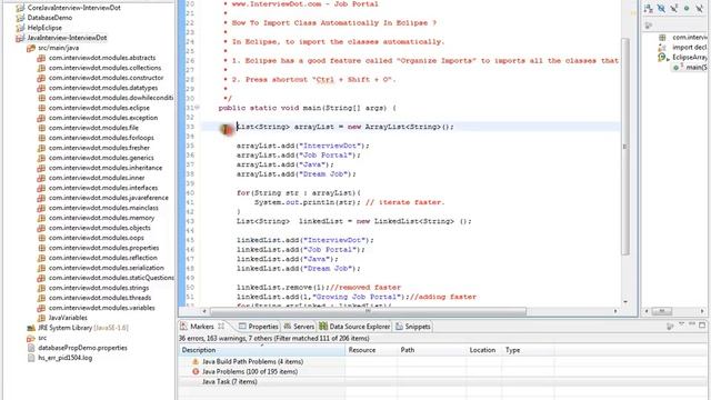 ECLIPSE HOW TO BUILD JAVA PROJECT DEMO смотреть онлайн
