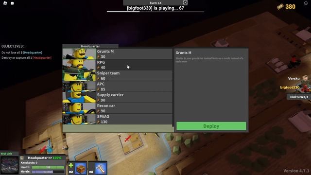 INFANTRY SWARM in Roblox Noobs in Combat PVP смотреть онлайн