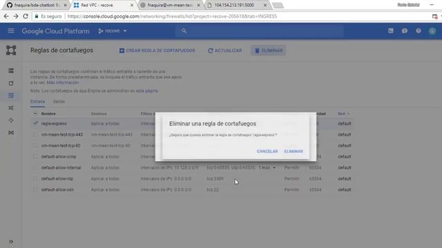 Google Cloud 03 - Iniciar proyecto node en instancia Mean смотреть онлайн