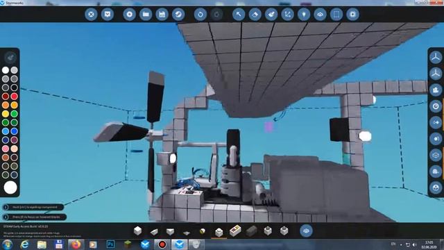 Гайд по игре Stormworks: винтовой самолёт