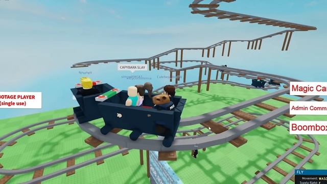 Roblox FUNNY MOMENTS Cart Ride (ADMIN) #9 смотреть онлайн