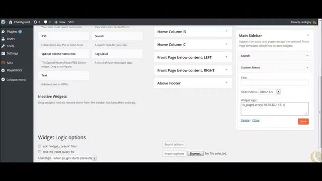 Working with Wordpress Widgets смотреть онлайн