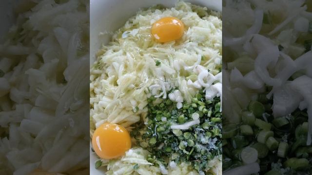 Оладьи из кабачков.