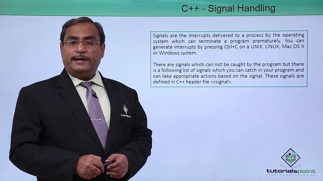 C++ - Signal Handling смотреть онлайн