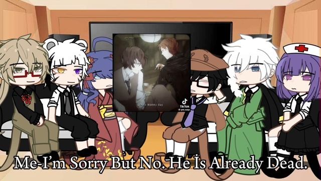 ⭐️|ADA REACT TO DAZAİ OSAMU| Pt2 Lazy ASF ? смотреть онлайн