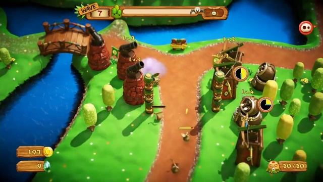 PixelJunk MONSTERS 2 "Pockulu Forest Stage 3 (Mayhem - Perfect)" смотреть онлайн