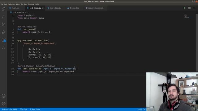 Pytest | Introducción a Unit Test en Python смотреть онлайн