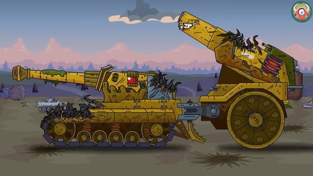Monsters vs War Machines. Cartoons tanks. World of tanks animation. Monster Trucks for children. смотреть онлайн