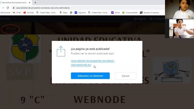 Pasos para publicar tu página web o tienda en webnode смотреть онлайн
