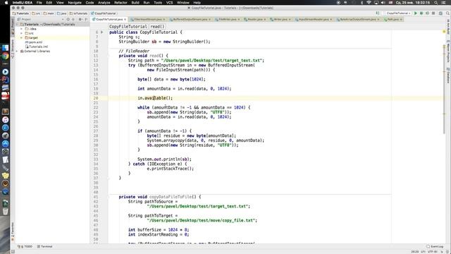 Java IO. Основы BufferedInputStream и BufferedOutputStream смотреть онлайн