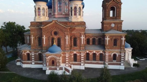 Прогулка по станице Воронежской. Снято на DJI MINI 2.