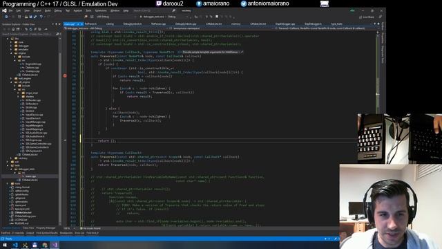 Ep. 136 - Writing a C/C++ Debugger (Vectrex Emulator / C++17) смотреть онлайн