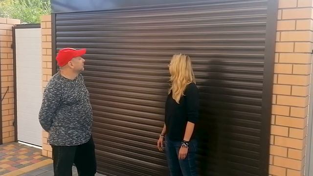 Отзыв клиента Лэндал. Автоматические рольворота на въезд. смотреть онлайн