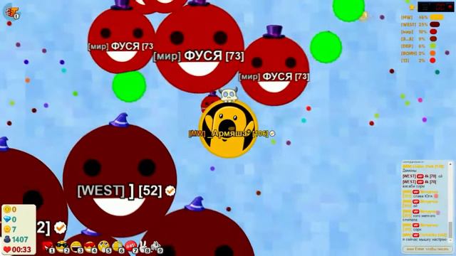 Агарио: Голодные Игры | #32 | Играю на клановых^-^ смотреть онлайн
