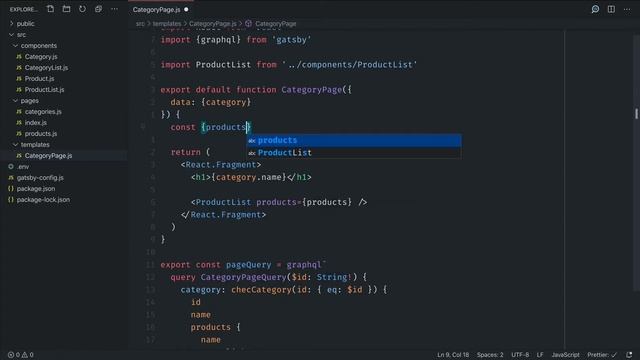 #7. Create individual category pages | Create a Gatsby store with Commerce.js смотреть онлайн