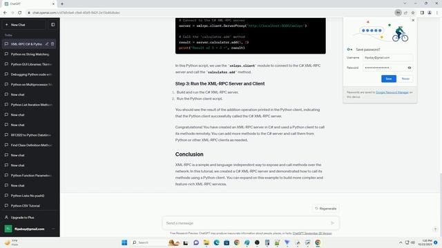 XML RPC C and Python RPC Server смотреть онлайн