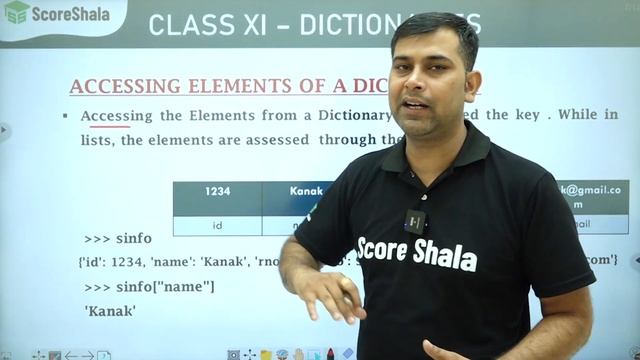 Python Dictionaries Introduction - Class 11 Informatics Practices Chapter 7 смотреть онлайн