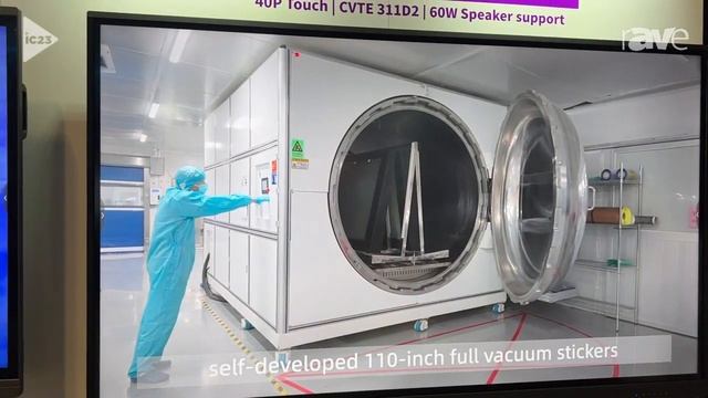 InfoComm 2023: OEM/ODM Manufacturer Ikinor Features Its PCAP Interactive Flat Panel