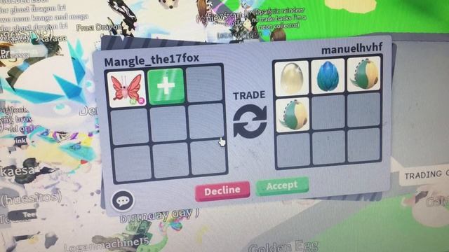 ТРЕЙДЫ НА МЕГА НЕОН ЖЁЛТУЮ БАБОЧКУ И НА НЕОН АЛУЮ БАБОЧКУ В АДОПТ МИ ? смотреть онлайн