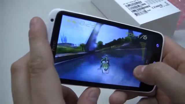 HTC One X Tegra 3 Gaming Test - Riptide GP THD смотреть онлайн