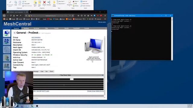 MeshCentral - MQTT Support смотреть онлайн