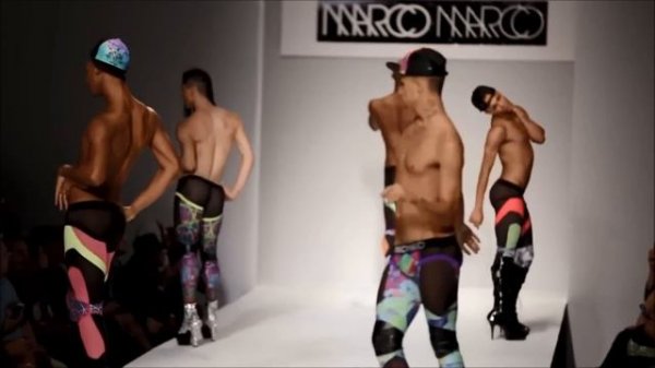 The boys of the marco marco runway show