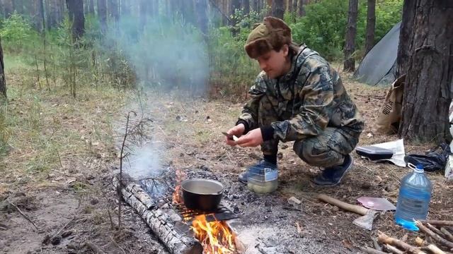 Готовим суп в походе смотреть онлайн