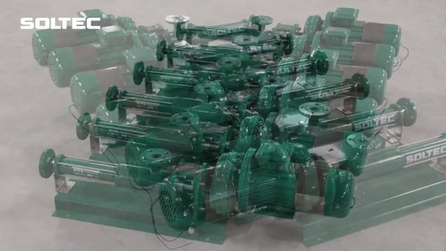 Винтовой шнековый насос SOLTEC ® BN021S02HYN для подачи флокулянта смотреть онлайн