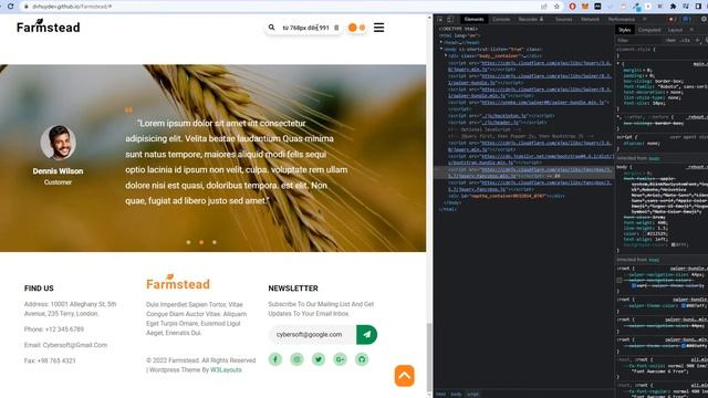 Farmstead - Capstone | Bootstrap 4, SASS and Javascript смотреть онлайн