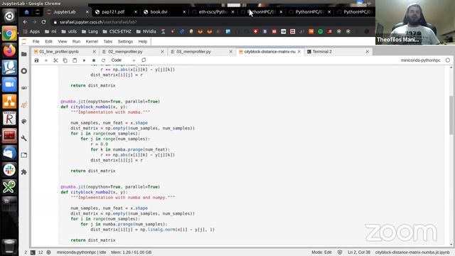 HPC Python Course - Day 1 - Afternoon смотреть онлайн