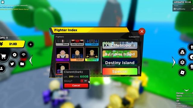 CRAFTING A SHINY MASTER SASSY ROBLOX ANIME FIGHTERS!!!!!!! смотреть онлайн