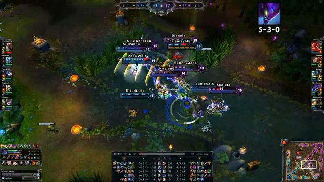 League Of Legends | Kha'Zix | Voidreaver | Game-play | Acheron | смотреть онлайн