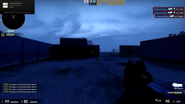 Новая зомби карта в CS:GO смотреть онлайн