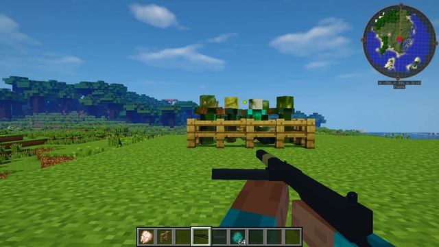 Обзоро модов № 14 Call to Battle 1.7.10 ШИКАРНОЕ ОРУЖИЕ ВТОРОЙ МИРОВОЙ ВОЙНЫ !!! смотреть онлайн