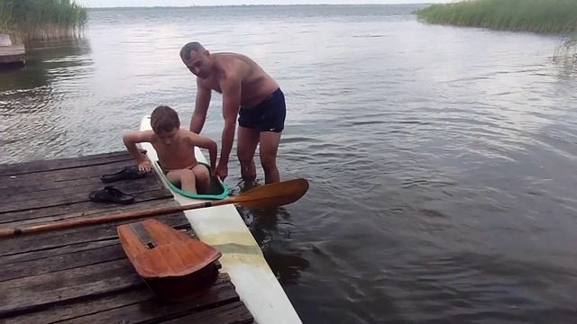 Обзор спортивной байдарки! смотреть онлайн
