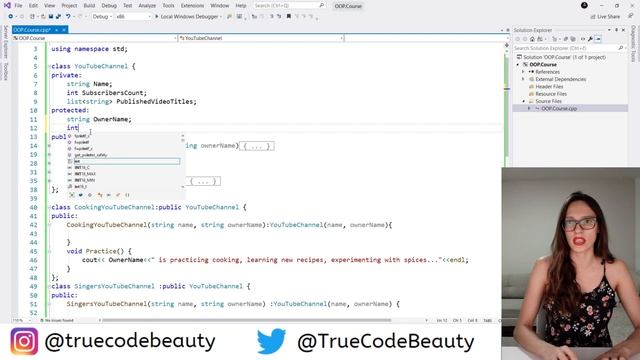 C++ OOP - What is polymorphism in programming? (simple example) смотреть онлайн