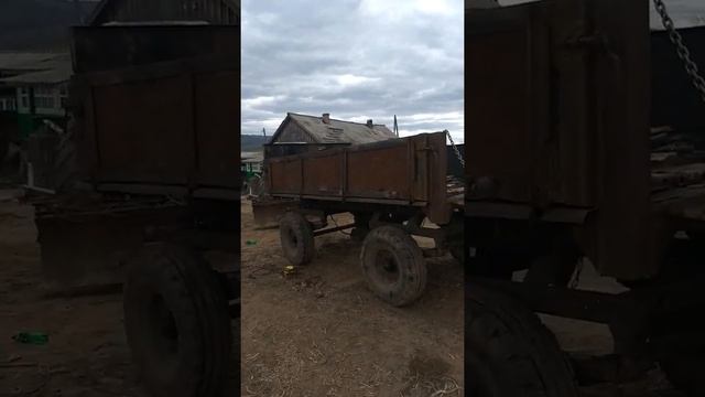 Ремонт прицепа 2ПТС4 своими руками. #2# смотреть онлайн