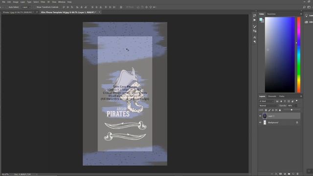 Slim Phone Case Template Tutorial смотреть онлайн