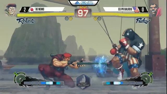 Nemo (Rolento) vs PR Balrog (Balrog) - EVO 2015 USF4 - Top 8 Losers смотреть онлайн