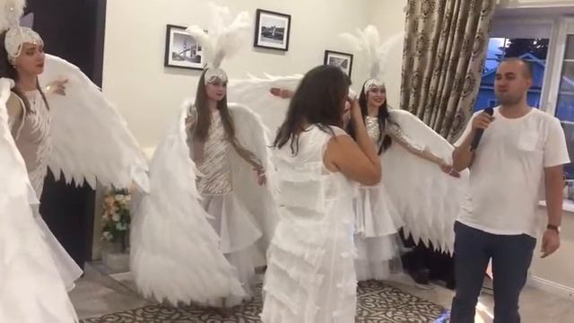 Предложение руки и сердца в сопровождении шоу-балета " Версаль" г. Киров. Кафе " Пеликан" смотреть онлайн