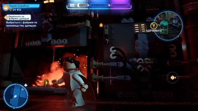 LEGO Star Wars: The Skywalker Saga. #8. Переполох на фабрике дроидов (SW II) смотреть онлайн