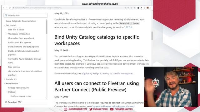 Advancing Spark - Azure Databricks News May 2023 смотреть онлайн